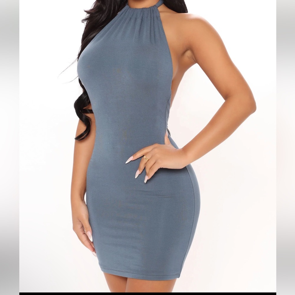Halter Mini Dress